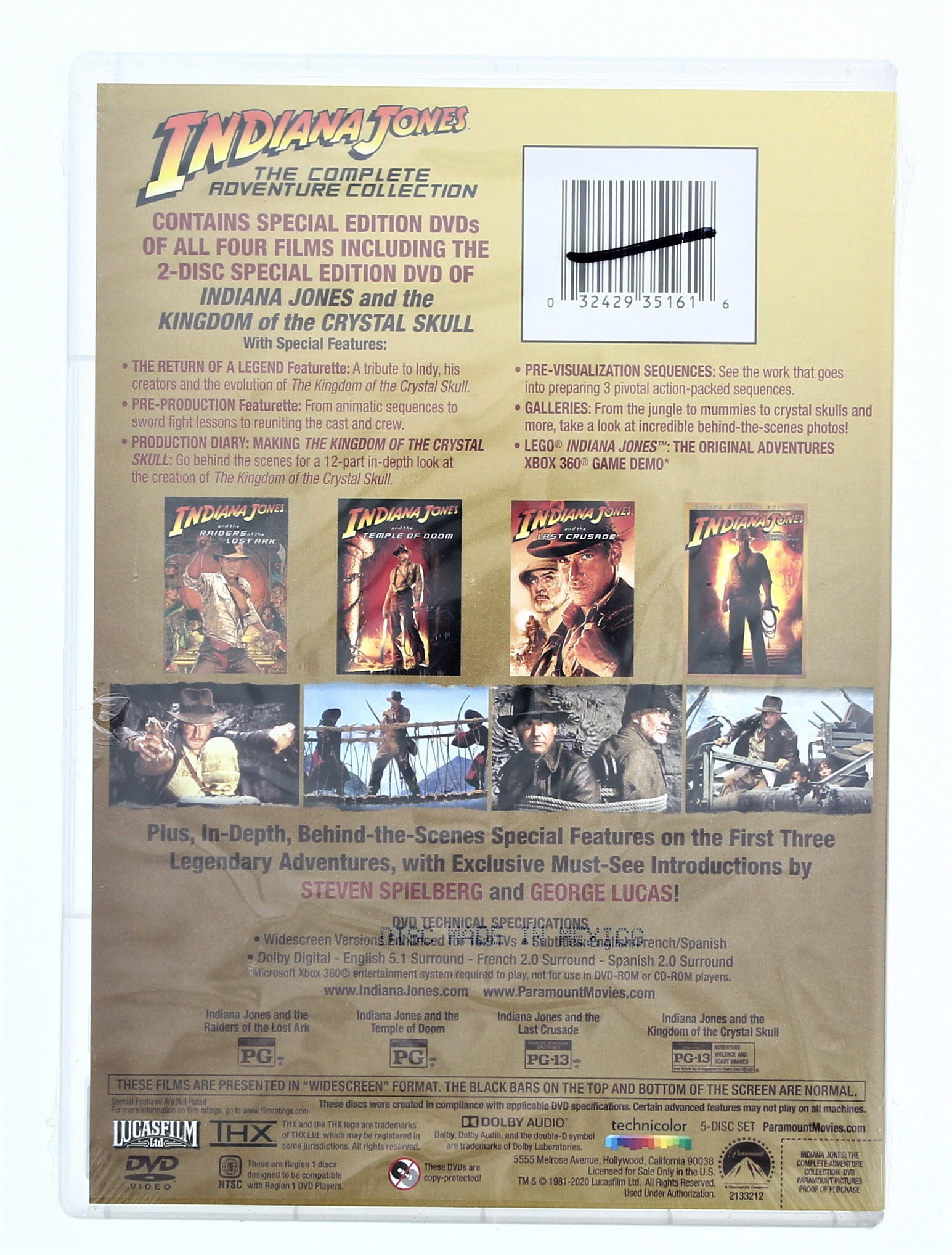 Best Buy: The Adventures of Indiana Jones: The Complete DVD Movie