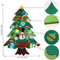thumbnail image 2 of Árbol de Navidad Montessori con luces de fieltro para niños pequeños, 98 x 70 cm, 2 of 6