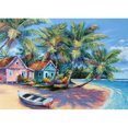 thumbnail image 1 of Pintura de diamante 5D DIY Kit de árbol de coco de taladro cuadrado completo Decoración para el hogar (F1180) Hugtrwg Para estrenar, 1 of 9
