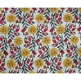 thumbnail image 4 of oneOone Polyester Lycra Fabric Leaves & Floral Block Print Fabric By Yard 56 Inch Wide, 4 of 5