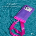 thumbnail image 4 of Case-Mate IP68 Floating Waterproof Phone Pouch / Case with Detachable Crossbody Lanyard - Purple Paradise, 4 of 8