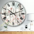 thumbnail image 2 of Designart Oversized Gray Analog Round Modern Traditional Wall Clocks, CLM30815-C23, 2 of 3