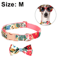thumbnail image 2 of Collar de perro mascota pajarita con hebilla de Metal de seguridad Collar de cachorro ajustable para perros pequeños y medianos Ormromra CPB-DE-LYY2168-7, 2 of 5