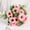 Pink, variant on Realistic Snowflake Sunflower Bouquet, Artificial Flowers for Living Room Decor, Versatile Home Decoration for Stylish Interiors, Perfect for Offices and Events