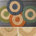 thumbnail image 2 of Hand-Woven Canada Jute Rug (3' Round), 2 of 5