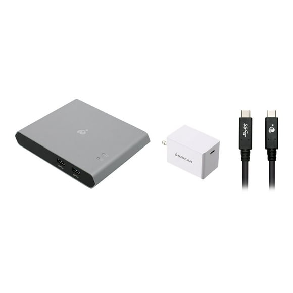 Kit d'Alimentation USB-C Kvm 2 Ports