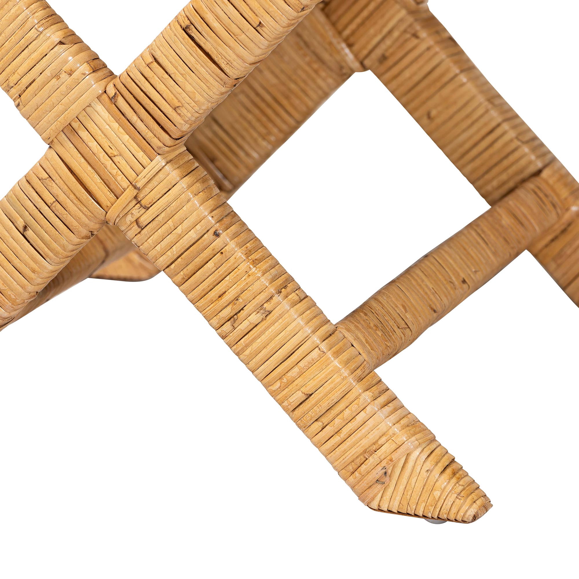bali & pari Modesta Boho Bench, Light Honey