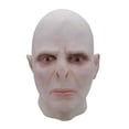 thumbnail image 1 of Máscara de cosplay de Halloween, gorro de látex de Voldemorts para adultos, 1 of 3