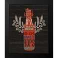 thumbnail image 2 of Appleman, Sam 12x14 Black Modern Framed Museum Art Print Titled - Old Style Ale Bottle, 2 of 5