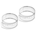thumbnail image 1 of Uxcell Film Flexible Ruler 40cm 0.1mm Scale with R Angle and Width Lines Clear PET Plastic Folding Straight Ruler for Factory, Transparent, 2 Pcs, 1 of 6