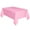 Pink#4, variant on Large Plastic Rec Table Cover-6ft x 4.5ft (183cm x 137cm) Disposable Party Tablecloth Wipe Clean Plain Color Choose Black,White,Blue,Red or Sky Blue 1 PC