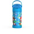thumbnail image 3 of Thermos Kids Bouteille d'eau isotherme sous vide avec paille rabattable, 355 ml, Sonic, 3 of 5
