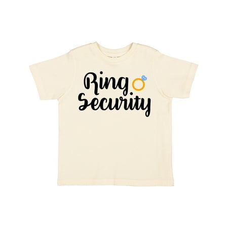 

Inktastic Ringbearer Ring Security Gift Toddler Boy Girl T-Shirt