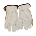thumbnail image 3 of Guantes de trabajo de soldadura de jardinería, guantes de cuero antipinchazos a prueba de espinas, protección para las manos 1 par Kearding HA5716-03B, 3 of 6