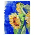 thumbnail image 1 of Betsy Drake PM775 Ensemble de 4 Napperons Rising Sunflower 14 x 18 Po, 1 of 1