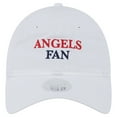 thumbnail image 2 of Women's New Era White Los Angeles Angels Team Fan 9TWENTY Adjustable Hat, 2 of 5