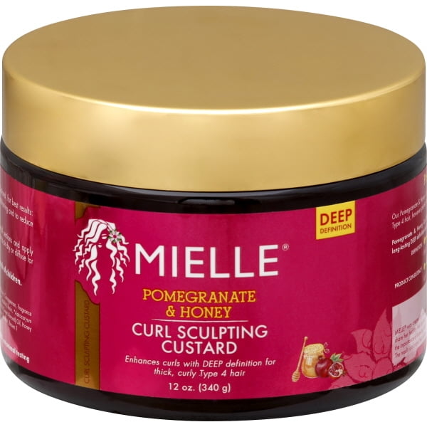Mielle Organics Pomegranate & Honey Curl Sculpting Custard 12 oz