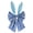 Sky Blue, variant on Simple Easter Wreath Decoration Ribbon, 40Cm (16 Inches), Decorative Fabric Ribbon Perfect for Decorating Treetops, Front Doors, Walls, Windows Craft Material