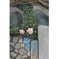 thumbnail image 5 of Ebros Gift 3.25" x 10.25" x 3.5" Multicolor Resin Whimsical Fairy Bird Nest Planter, 5 of 8