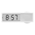 thumbnail image 1 of Wartleves Termómetro digital 2 en 1 con pantalla LCD y ventosa para reloj, 1 of 7