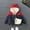 Red, variant on uublik Kids Winter Hooded Puffer Jackets Coats Fleece Jacket with Hood Kids Outerwear Warm Autumn Winter Coat Green, Size 9M-10