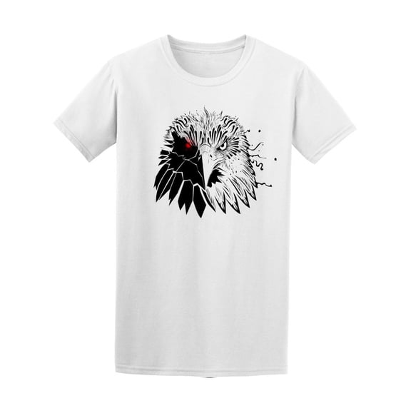 Dark Grunge Eagle Sketch Tee Men's -Image by Shutterstock