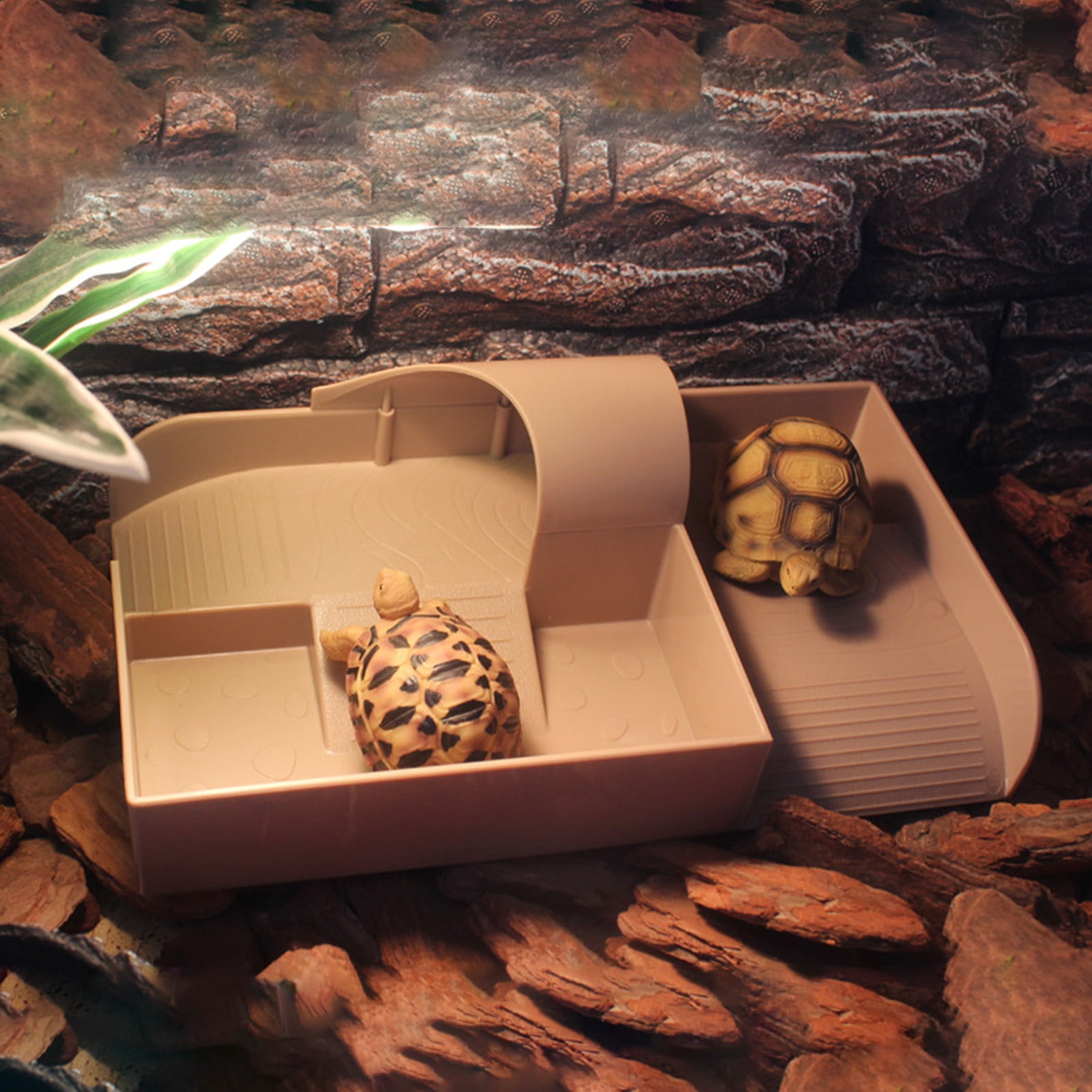 Mosey Multi-use Turtle Terrace Creative   for Fish Tank   Playing and Feeding