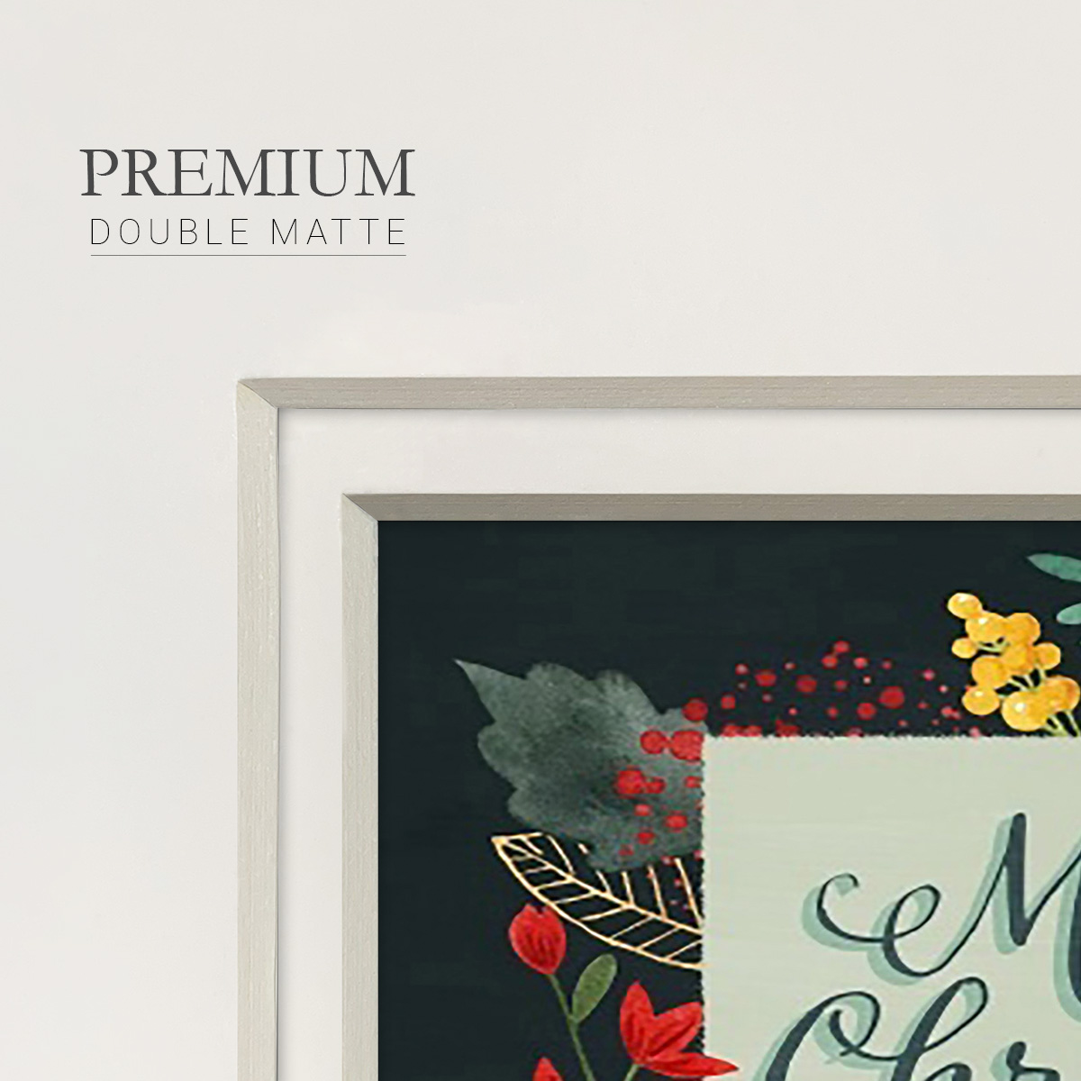 Bright Christmas Night IPremium Framed Print
