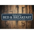 thumbnail image 1 of Bed & Breakfast Novelty Decor, Metal Wall Sign - 4x18 Inches, 1 of 4