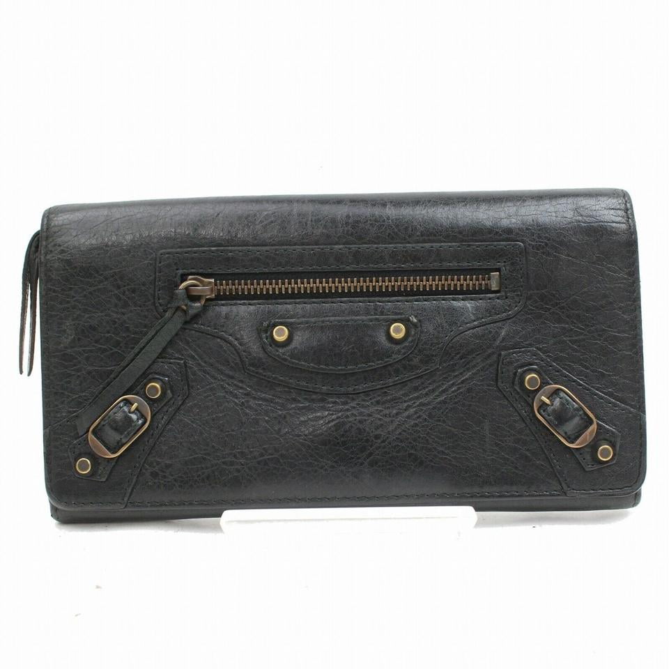 balenciaga continental wallet