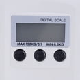 thumbnail image 3 of Báscula de Peso para Bebé Ecomeon Blanco Múltiples Funciones Digital Pantalla LED, 3 of 6