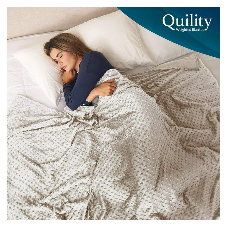 Queen Size Quility Weighted Blanket Amazon Weighted Blanket For