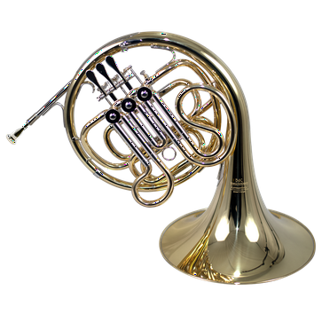 BAC Apprentice French Horn in F, 3 Valves, Gold Lacquer
