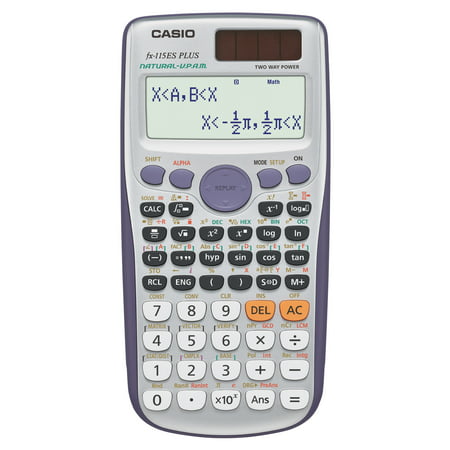 Casio FX-115ES Plus Scientific Calculator, Natural Textbook