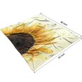 thumbnail image 4 of Brighten Your Space with a Sunflower Sherpa Blanket: Soft, Thick 50x60in Throw Blanket Perfect for Bed, Sofa, Office Decor Blanket Gift for Women, 4 of 5