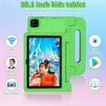 thumbnail image 4 of Tablette pour Enfants, Tablette 10.1 Pouces pour Enfants Écran IPS HD RAM 8 Go 64 Go Stockage, GRM Tablette pour Tout-Petits avec Étui de Protection - Vert, 4 of 14