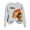 Grey, variant on Thanksgiving Sweatshirt for Women Turkey Tshirt: Wobble Plus Size Crew Neck Shirt Oversized Long Sleeve Fall Graphic Pullover Top