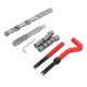 thumbnail image 2 of Kit de reparación de roscas M12, juego de herramientas manuales con broca de inserción multifuncional para reparación de automóviles, color rojo Jadeshay A, 2 of 9