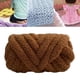 thumbnail image 2 of Hilo de lana grueso para tejer a mano, hilo grueso para proyectos de macramé Caramelo, 2 of 9