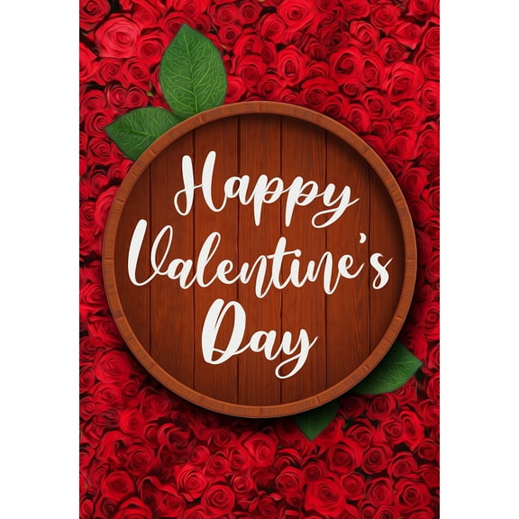 America Forever Flags Double Sided Garden Flag - Our Love Gets Sweeter With Age, 12.5 x 18 Inches, Happy Valentine's Day Love Hearts Garden Flag, Seasonal Yard Outdoor Holiday Decorative Flag