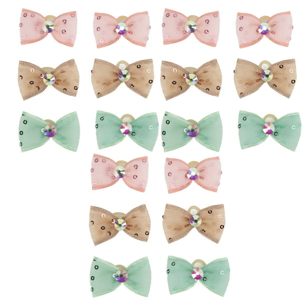 Puppy Hair Bows, Design Dog Bows Cute 18pcs Exquisite For Little Girls