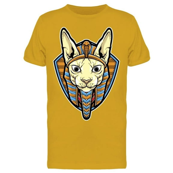 Cat Anubis Graphic T-Shirt Men -Image by Shutterstock, Male Small