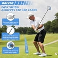 thumbnail image 5 of XDriveMax 10 Pieces Complete Mens Golf Clubs Set Right Hand for Men Includes Stand Bag with Rain Hood, 1#Driver 3#Wood #5 Hybrid,with 3 Head Covers, 6# 7# 8# 9# PW# Irons and Putter Navy Blue, 5 of 9