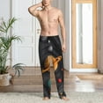 thumbnail image 4 of Salouo Solar System Paper Art Print Pajama Pants for Men, Lounge Pants Elastic Waistband Casual Men's sleepwear Loungewear Sleep Pajama Pant -Large, 4 of 7