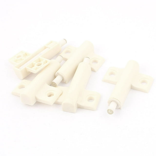Uxcell Muebles Puerta Cajón Amortiguadores de Cierre Suave y Silencioso Blancos 5Pcs