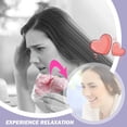 thumbnail image 4 of Sand Filled Grape Stress Ball Squishy Fidget Toy Portable Stress Reducer Perfect for Party & Employee Gifting (Pink), 4 of 5