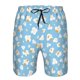 thumbnail image 3 of Fotbe Blue Popcorn Trajes de Baño Estampados para Hombre, Shorts de Verano de Secado Rápido, Ropa de Playa, Bañadores-Medium, 3 of 6