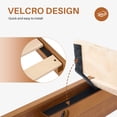 thumbnail image 5 of EDX Naturalista Classic Solid Wood Platform Bed, Sleek and Sturdy Minimalist Bed Frame, Twin, 5 of 8