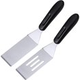 thumbnail image 1 of 2 Pack Mini Spatula Stainless Steel Small Spatula for Kitchen, Metal Spatula for Cooking Brownie Cookie Lasagna, Pie Server Spatula, Cake & Pancakes Serving, 1 of 7
