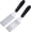 2 PCS, variant on 2 Pack Mini Spatula Stainless Steel Small Spatula For Kitchen, Metal Spatula For Cooking Brownie Cookie Lasagna, Pie Server, Cake & Pancakes Serving Spatulas